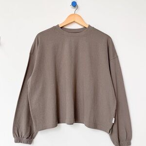 Le Bon Shoppe Naturelle Tee in Mushroom size XS/S